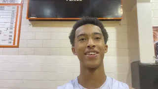 Brother Rice basketball player Warren Marshall talks about hot start in 66-48 win over St. Mary’s