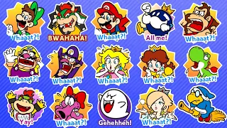 Mario Party Superstars - All Characters and Stickers