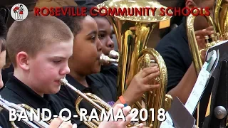 Roseville Community Schools Band-O-Rama 2018