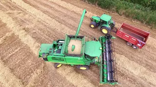 Combining in South Devon August 2017