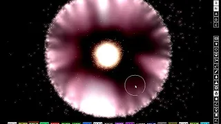 Powder Toy - Realistic Physics Mod - making star/supernova