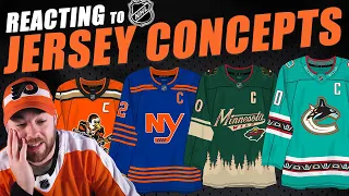 NHL Jersey Concepts! GREAT Set!