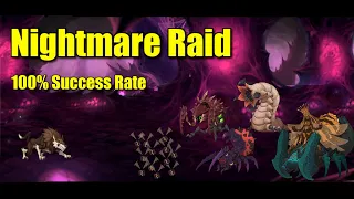 Epic Seven Nightmare Raid - All Bosses - A step by step walkthrough of my favorite 100% Clear teams