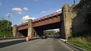 Driving from Lakewood to Cleveland,Ohio