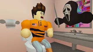 Hantu Kacau Horangi Buang Air Besar!!! [Mirror [Story] 🔪] (Roblox Malaysia)