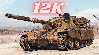 T95/FV4201 Chieftain  12K Damage 9 Kills World of Tanks Replays ,WOT tank games