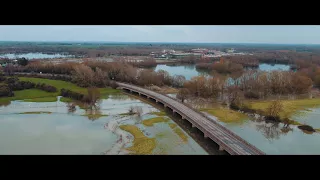 Flooded St Ives Cambridge 2018