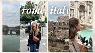 ROME VLOG: colosseum, trevi fountain, spa day, INCREDIBLE michelin food, pantheon, shopping + more