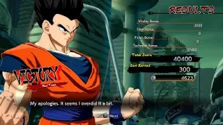 DRAGON BALL FighterZ Adult Gohan vs. Rose Goku Black