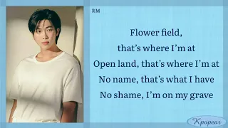 RM - Wild Flower (with Youjeen) Easy Lyrics
