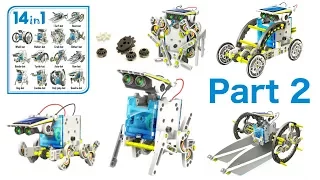 14 in 1 Solar Robot Kit - ( Part2 )