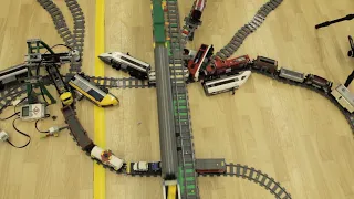 LEGO Train Crashes #01