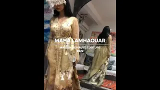 MOROCCAN GOLD CAFTAN 2022 - BEYOND IMAGINATION- MAHA LAMAHAOUAR MAISON DE HAUTE COUTURE