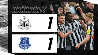 Newcastle United 1 Everton 1 | Premier League Highlights