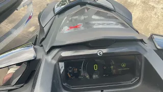 2022 Seadoo RXPX RXTX GTX 300 BRP connect and new screen display Set up Overview