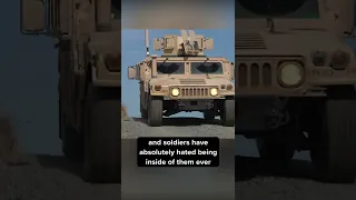 Why it SUCKS inside a HUMVEE