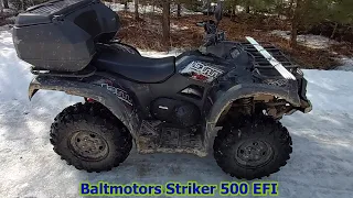 Baltmotors Striker EFI 500. БМ 500. Отзыв владельца. 2075 км.