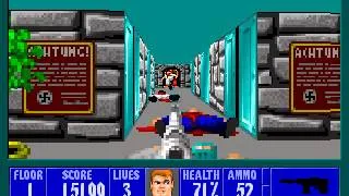 Wolfenstein 3D - Episode 5 Trail Of The Madman - Floor 1