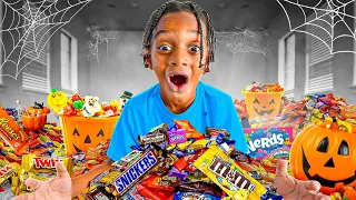 KYRIE SNEAKS HIS BROTHER HALLOWEEN CANDY, He Instantly Regret It | The Prince Family Clubhouse