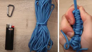 A Quick-Deploy Paracord Keychain You Can Make Anywhere