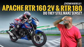 TVS Apache RTR 160 2V & RTR 180 | ZigFF | The OG Apaches