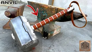 How to Turning an Old ANVIL into a Heavy THOR'S HAMMER