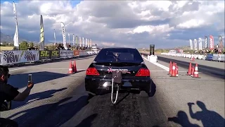 New world record Mitsubishi EVO 8-9-10 7,902sec 402m Extreme Tuners