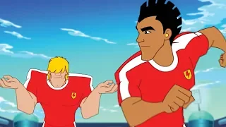 Season 1, Episode 12 - Communication Blok | SupaStrikas Soccer kids cartoons | #soccer #football