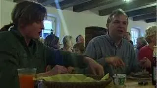 SORBEN - Schlachtefest auf dem Njepila- Hof in Rohne - SACHSEN - Lausitz