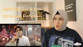 ENHYPEN 'Just A Little Bit' 2021sbsgayo Performance REACTION | KPOP TEPKİ