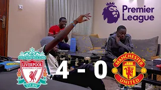 🇰🇪 Fans React | LIVERPOOL 4 - 0 MAN UNITED MATCH REACTION