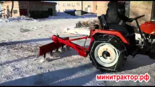 Грейдер задненавесной на минитрактор