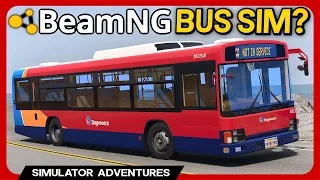 BeamNG Buses SUCKED - Until Now! - Hirochi Aero Mod