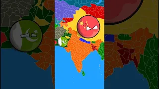 India helped Pakistan #countryballs #nutshell #ww3 #countryballanimation #shortsviral #shorts