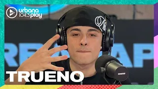 Trueno: mate, música y Boca #VueltaYMedia