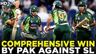 Comprehensive Victory By Pakistan Against Sri Lanka | Pakistan vs Sri Lanka | ODI | PCB | MA2A