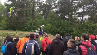 Saut 125cc au Motocross Hermonville 2017