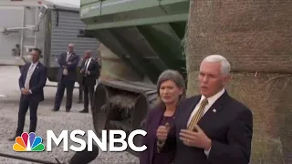 Watch: Pence Evades Repeated Questions On Trump's Ukraine Plot | The Beat With Ari Melber | MSNBC