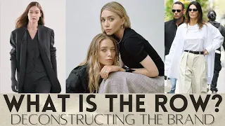 DECONSTRUCTING THE ROW Analyzing Mary-Kate & Ashley Olsen's Brand - Modernism & Minimalism