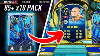 4 TOTS CARDS IN 1 PACK & 85+ x10 PACKS! 🥳 FIFA 23 Ultimate Team