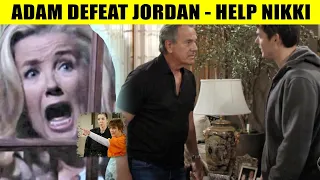 CBS Y&R Spoilers Adam joined the search for Jordan - setting up a feat to gain Nikki's trust