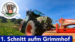 FarmVLOG#167 - 1. Schnitt 2022 mit Panne aber fertig !