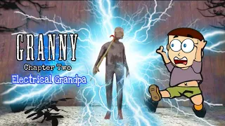 Electrical Grandpa - Granny Chapter Two | Shiva and Kanzo Gameplay