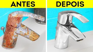 TRUQUES ESPERTOS DE LIMPEZA PARA TE POUPAR TEMPO