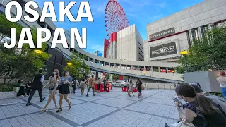 【4K】Osaka, Umeda & Ohatsu Tenjin & Kitashinchi walk  |  Japan 2022