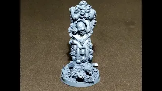 Space Wolves Terminator Sergeant Base Decoration