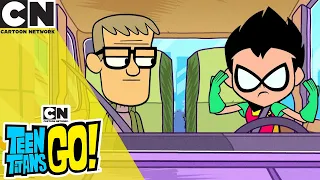 When Robin Failed His Driving Test | Teen Titans Go! | Cartoon Network UK