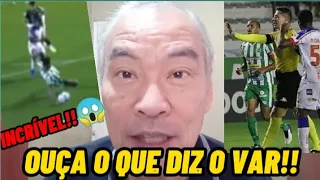 (OUÇA O ÁUDIO/VEJA O LANCE!!) LIBERADO ÁUDIO DO VAR DO PENALTI CONTRA JUVENTUDE