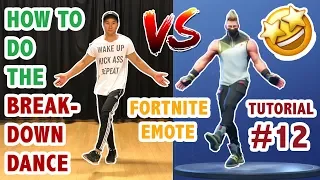 How To Do The Fortnite Breakdown Dance In Real Life (Dance Tutorial #12) | Learn How To Dance