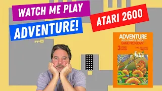 Adventure Full Walkthrough [Atari 2600 Retro Game!]